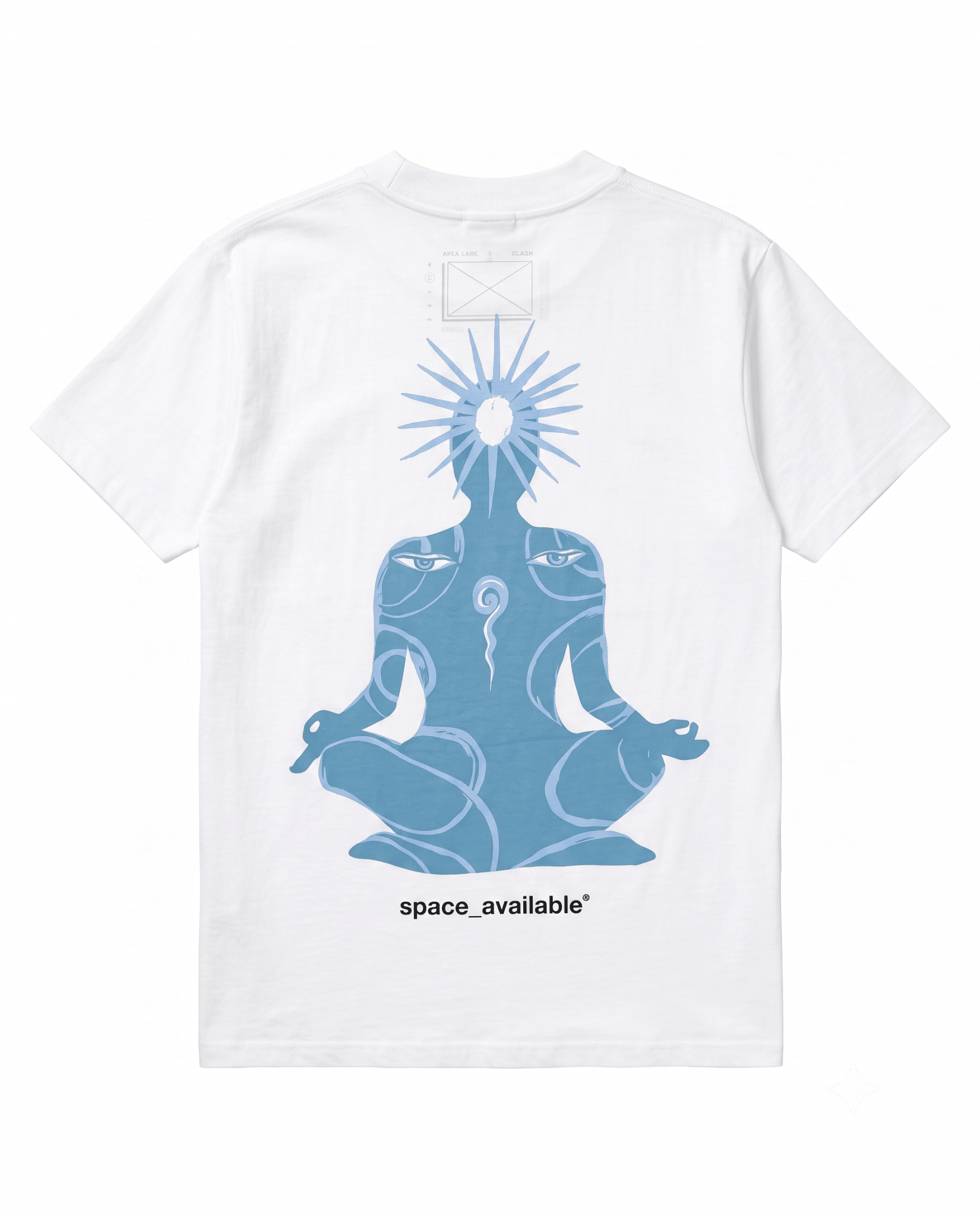 Meditation SS Tee White - LIKELIHOOD