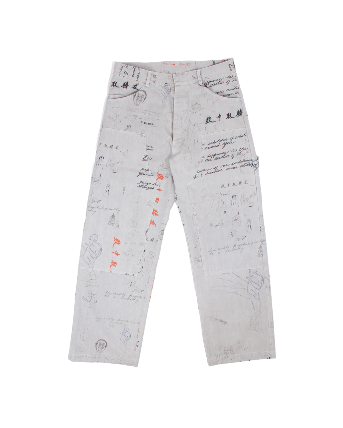 Meditations Carpenter Pant Cement Corrosion - LIKELIHOOD