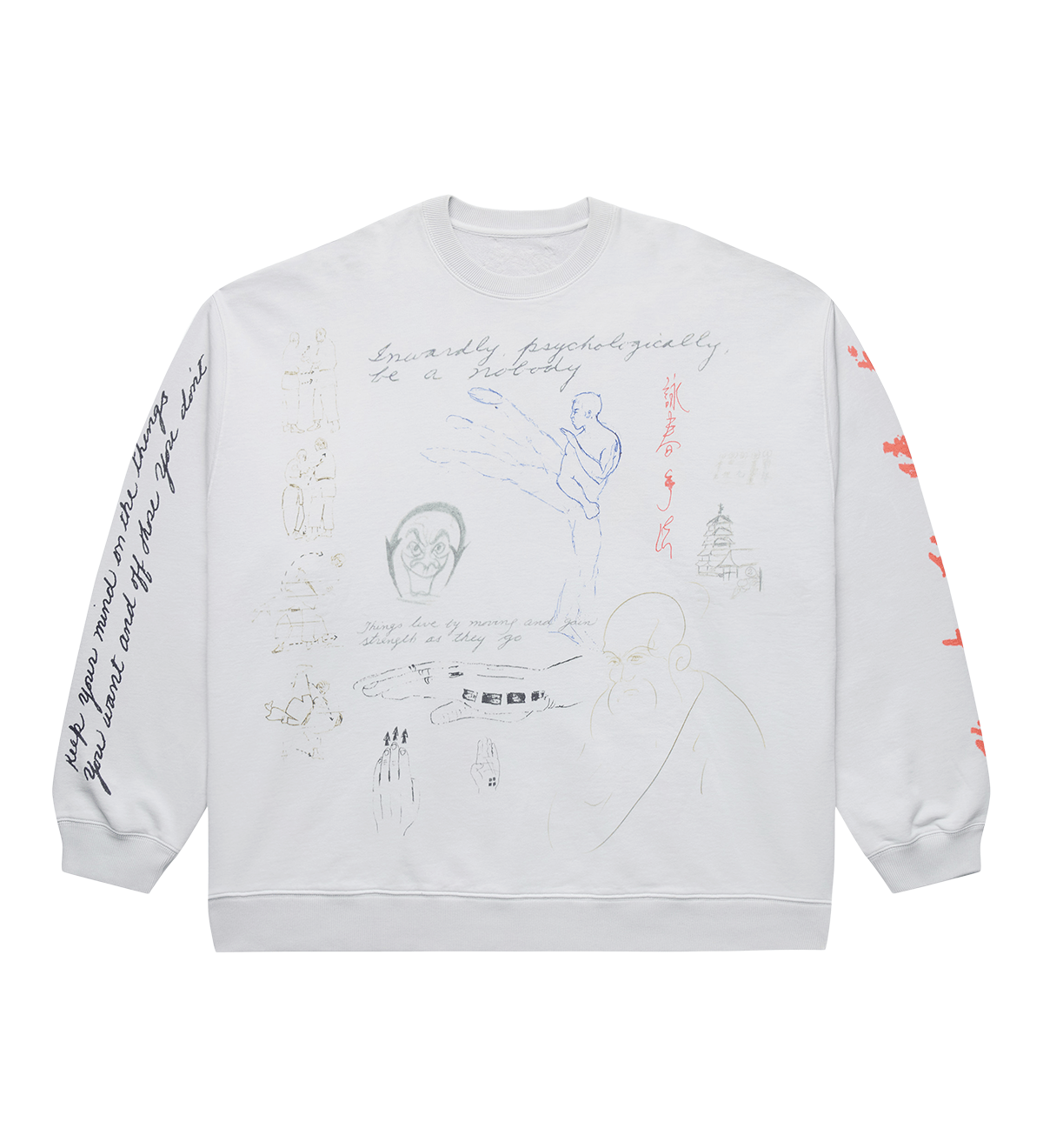 Meditations Oversized Crew Cement Corrosion - LIKELIHOOD