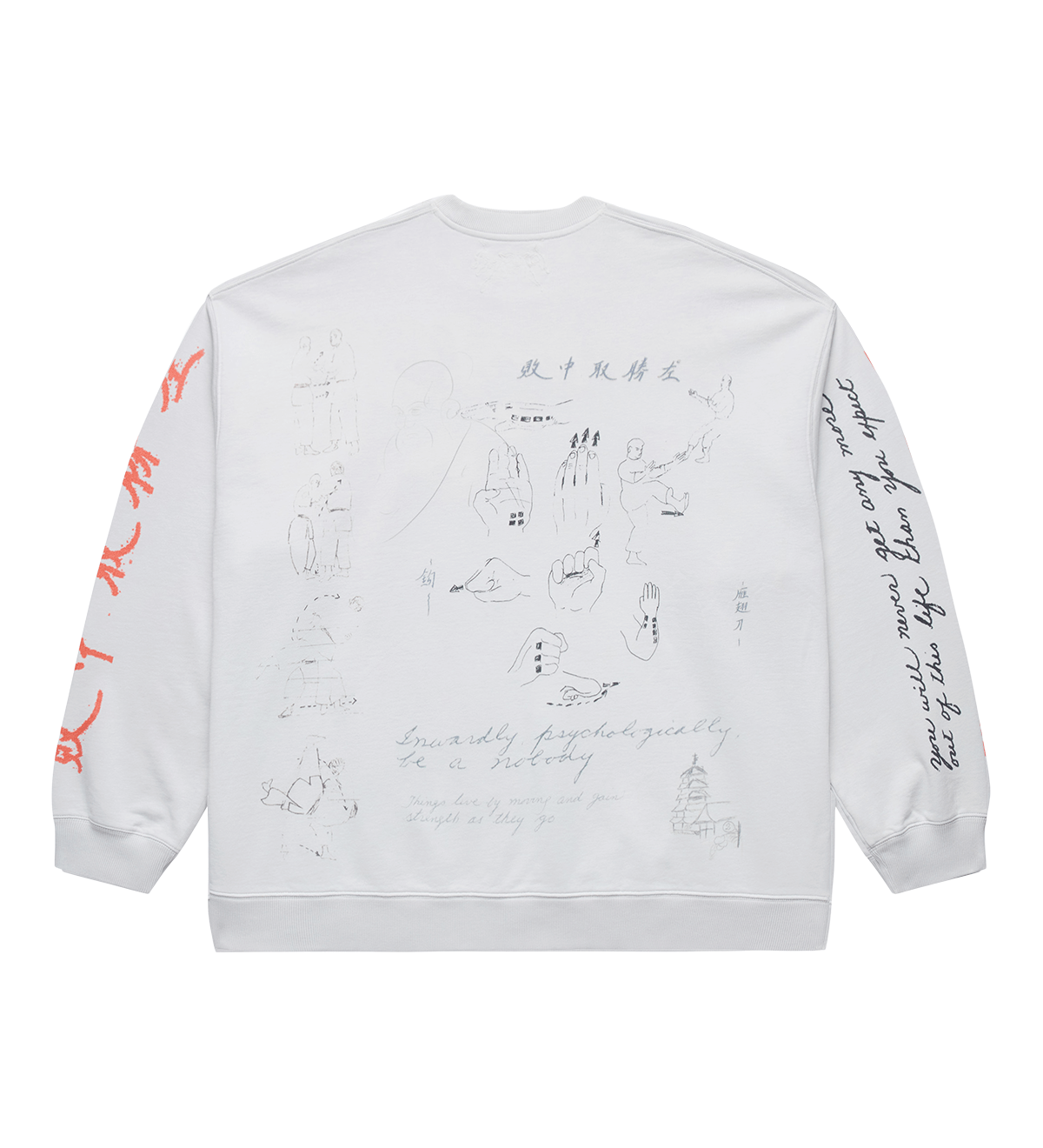 Meditations Oversized Crew Cement Corrosion - LIKELIHOOD