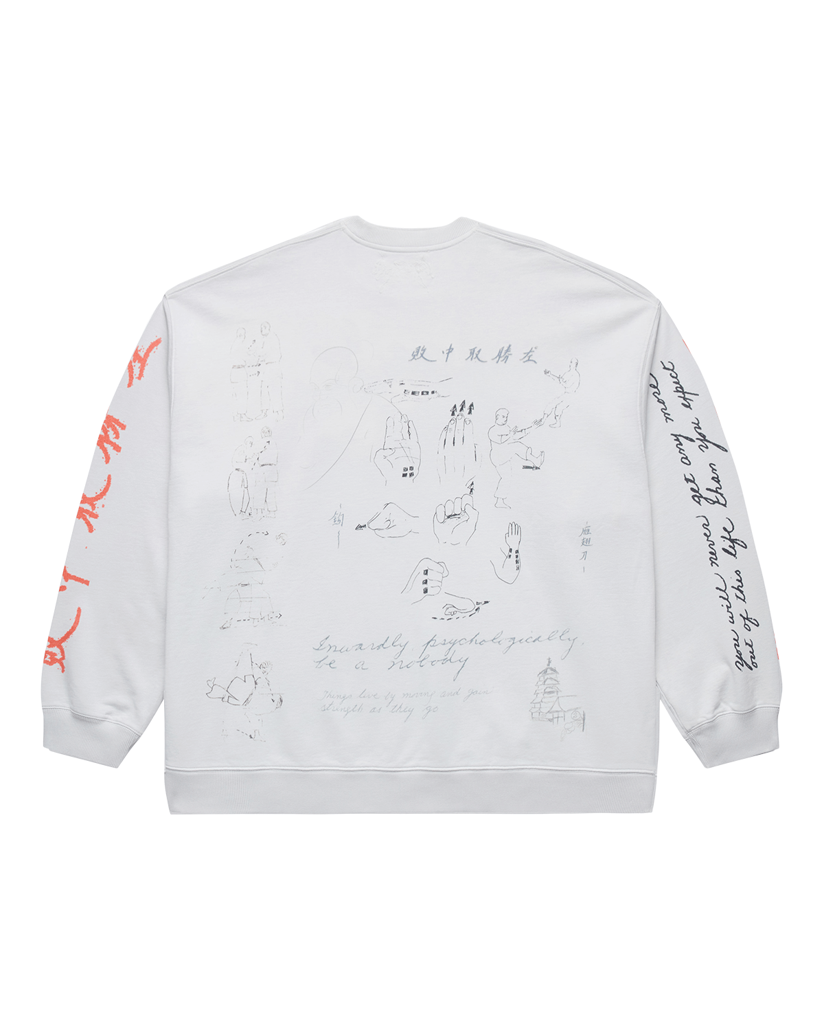 Meditations Oversized Crew Cement Corrosion - LIKELIHOOD