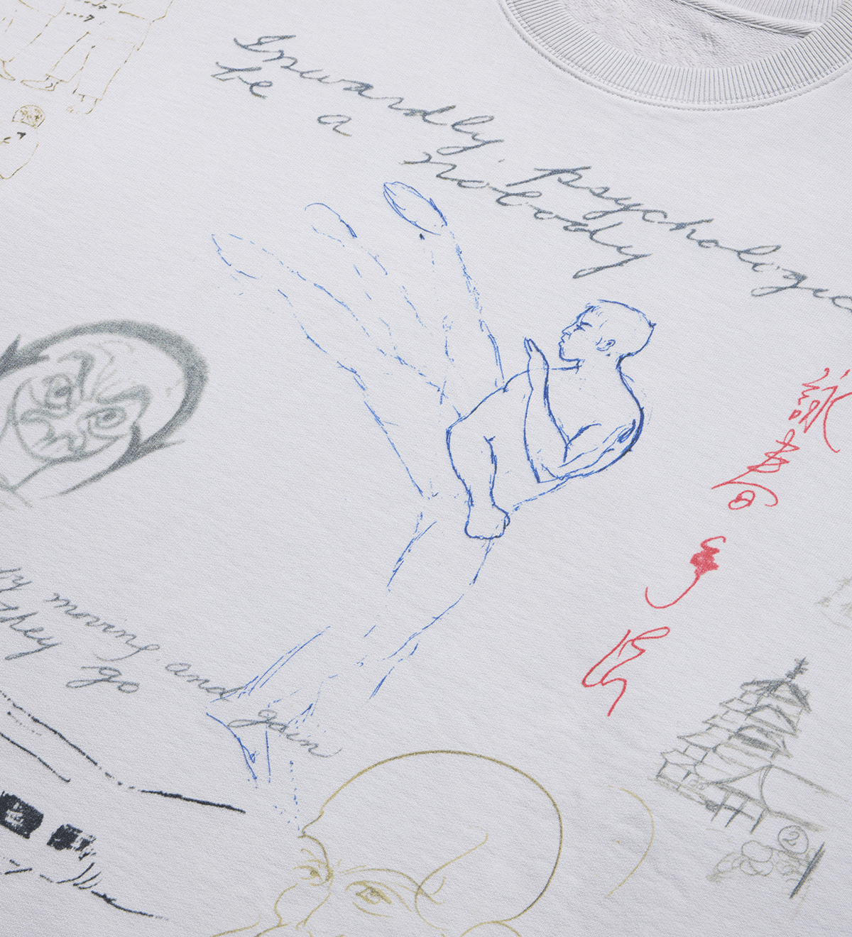 Meditations Oversized Crew Cement Corrosion - LIKELIHOOD