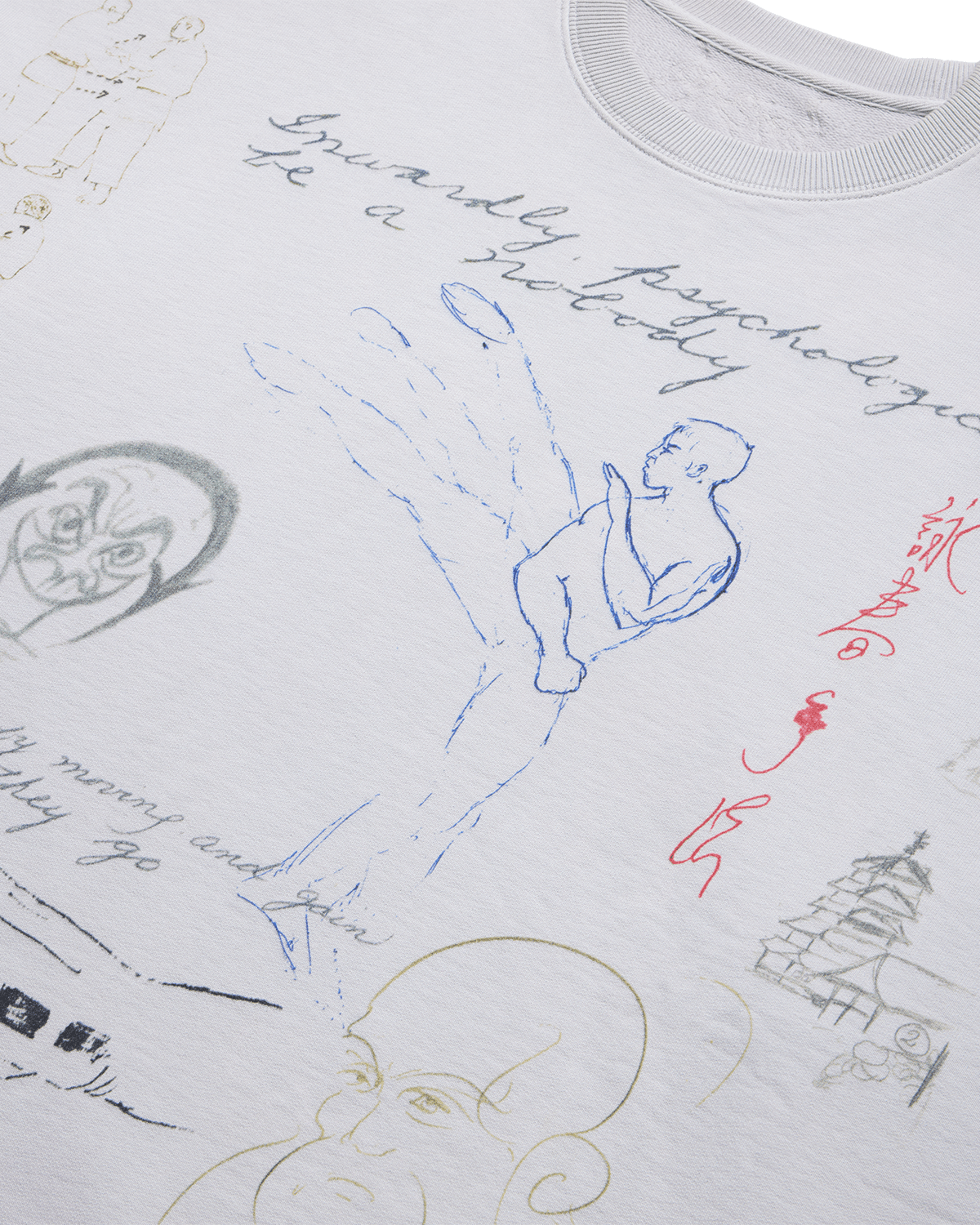 Meditations Oversized Crew Cement Corrosion - LIKELIHOOD