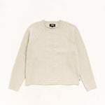 Merino Roll Neck Sweater Natural - LIKELIHOOD