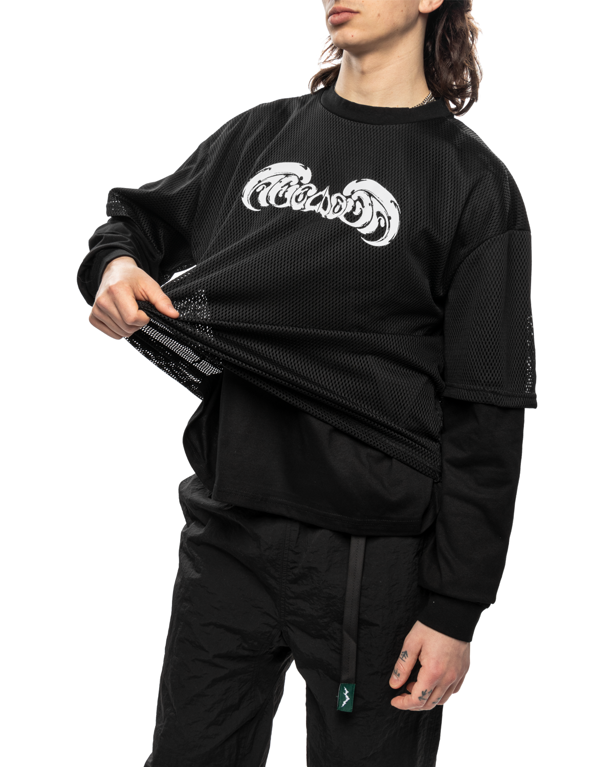 Mesh Jersey Black