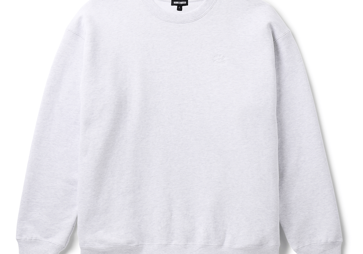 Micro Rocker Crewneck Heather Grey - LIKELIHOOD