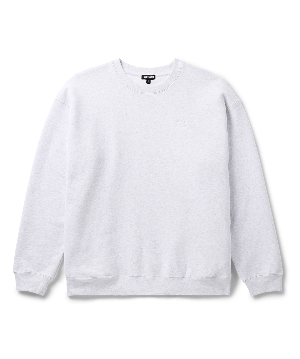 Micro Rocker Crewneck Heather Grey - LIKELIHOOD