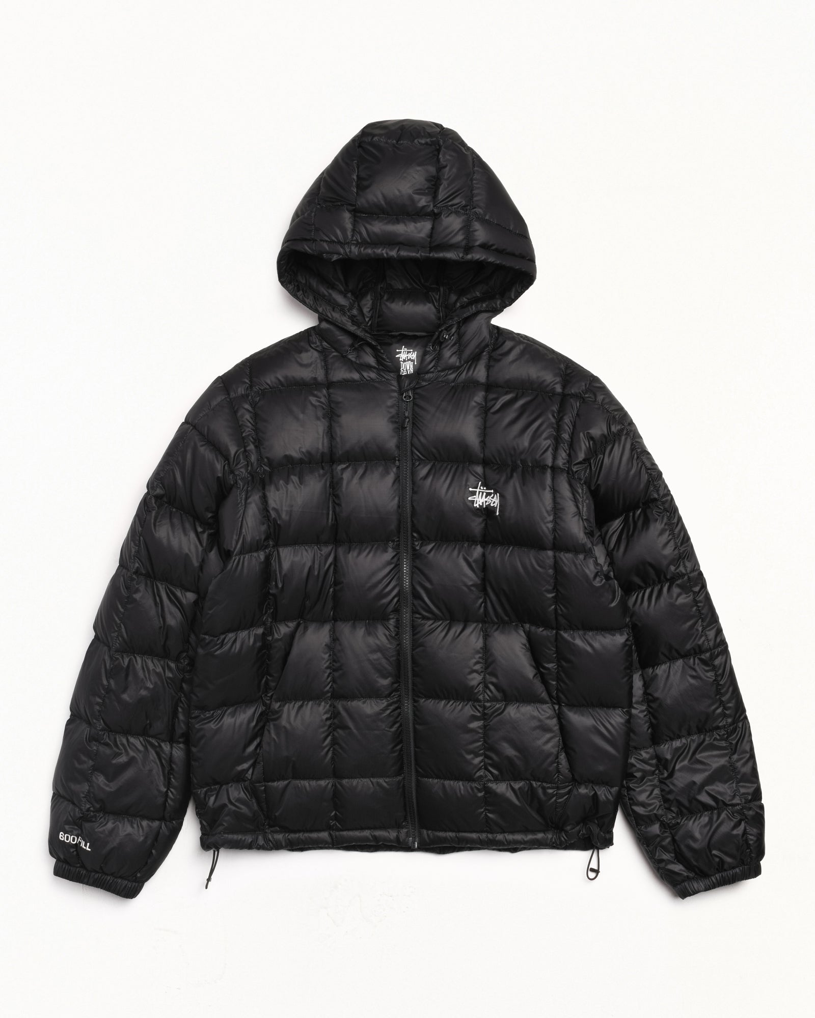Midweight Hooded Puffer Black - LIKELIHOOD