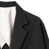 Miles Jacket - Poly Double Cloth Black - LIKELIHOOD