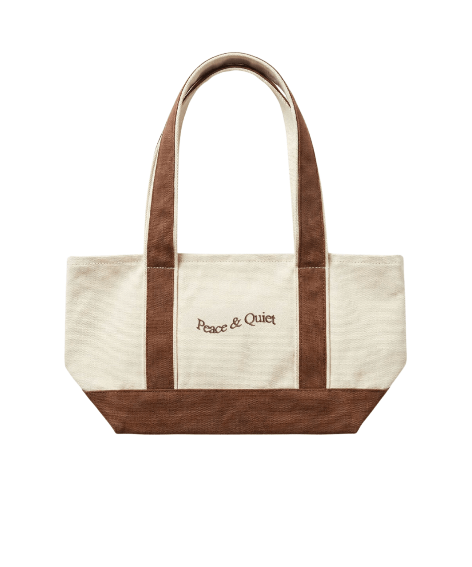 Mini Wordmark Small Boat Tote Brown - LIKELIHOOD