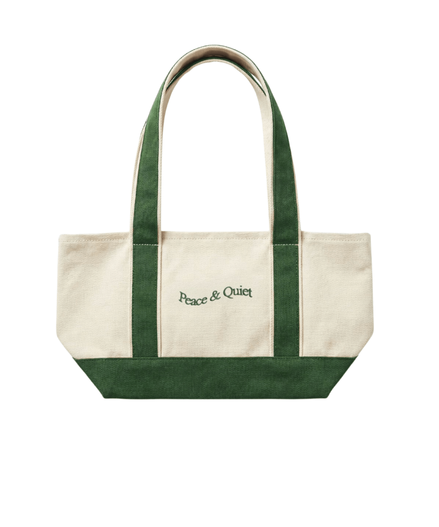 Mini Wordmark Small Boat Tote Forest - LIKELIHOOD