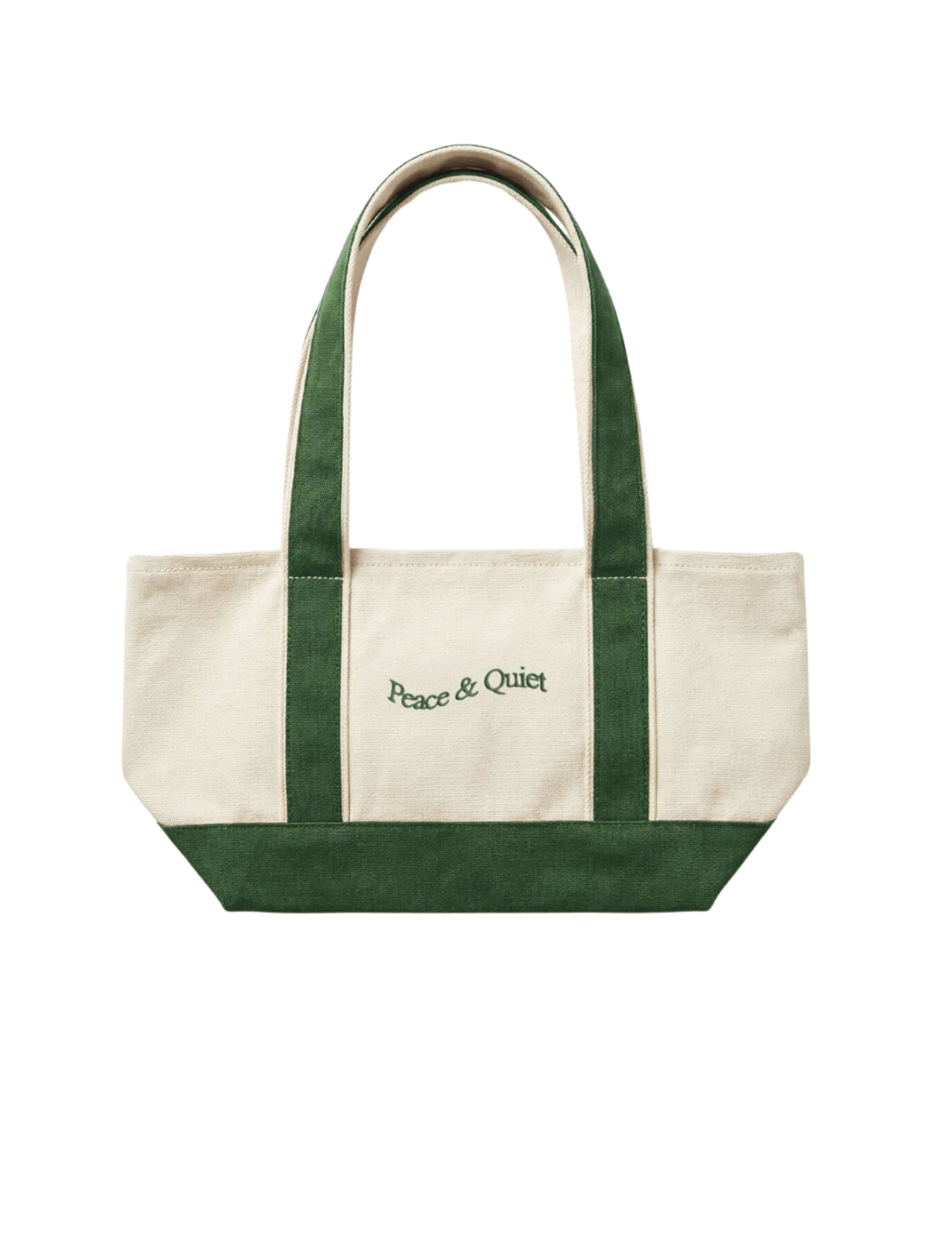 Mini Wordmark Small Boat Tote Forest - LIKELIHOOD