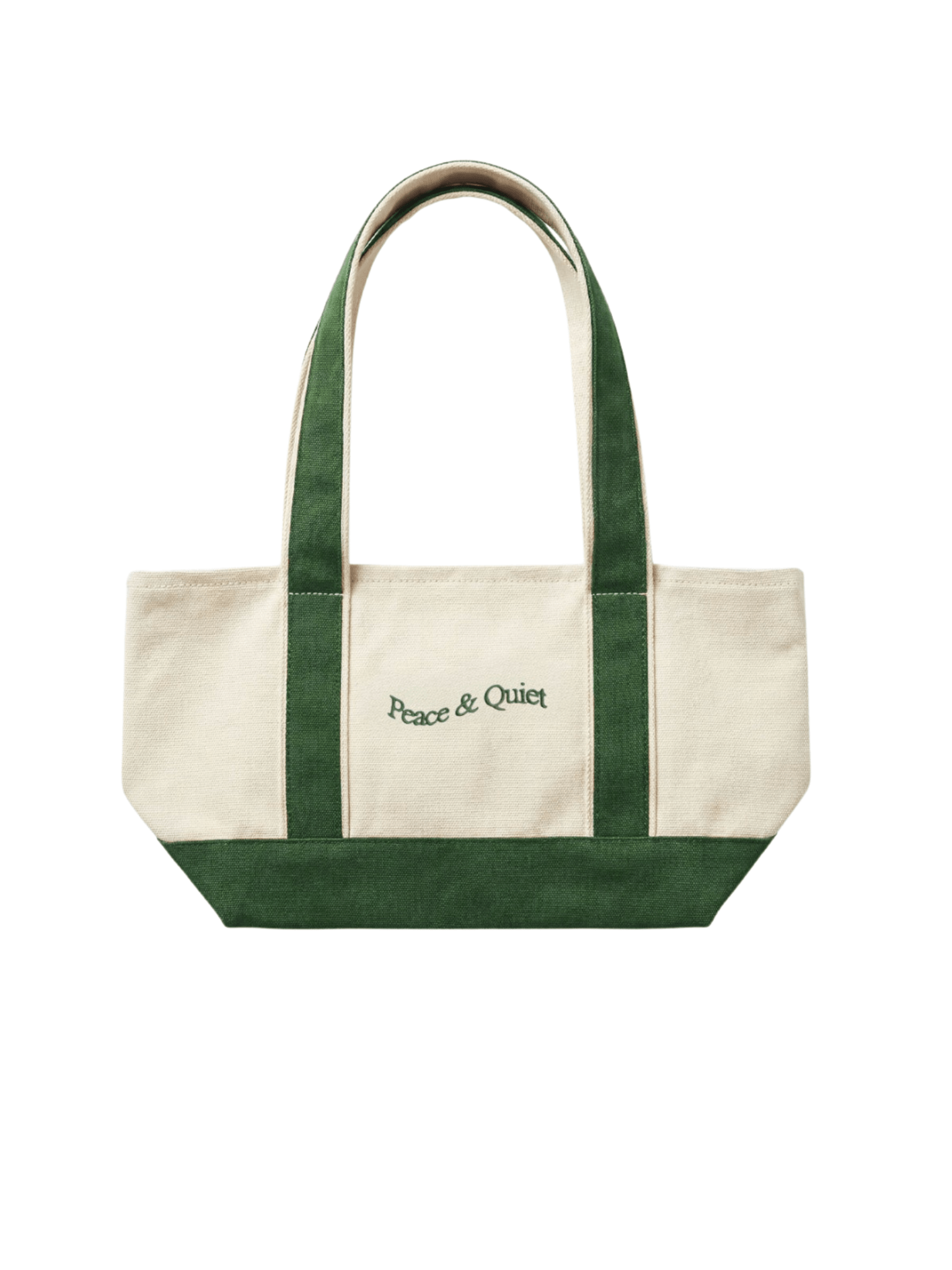 Mini Wordmark Small Boat Tote Forest - LIKELIHOOD