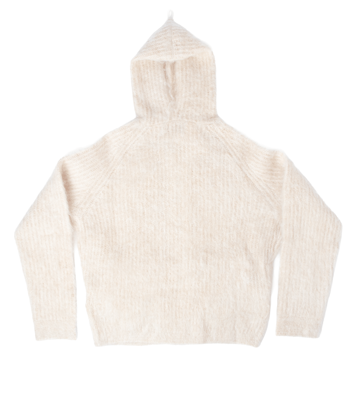 Mohair Hoodie Ecru - LIKELIHOOD