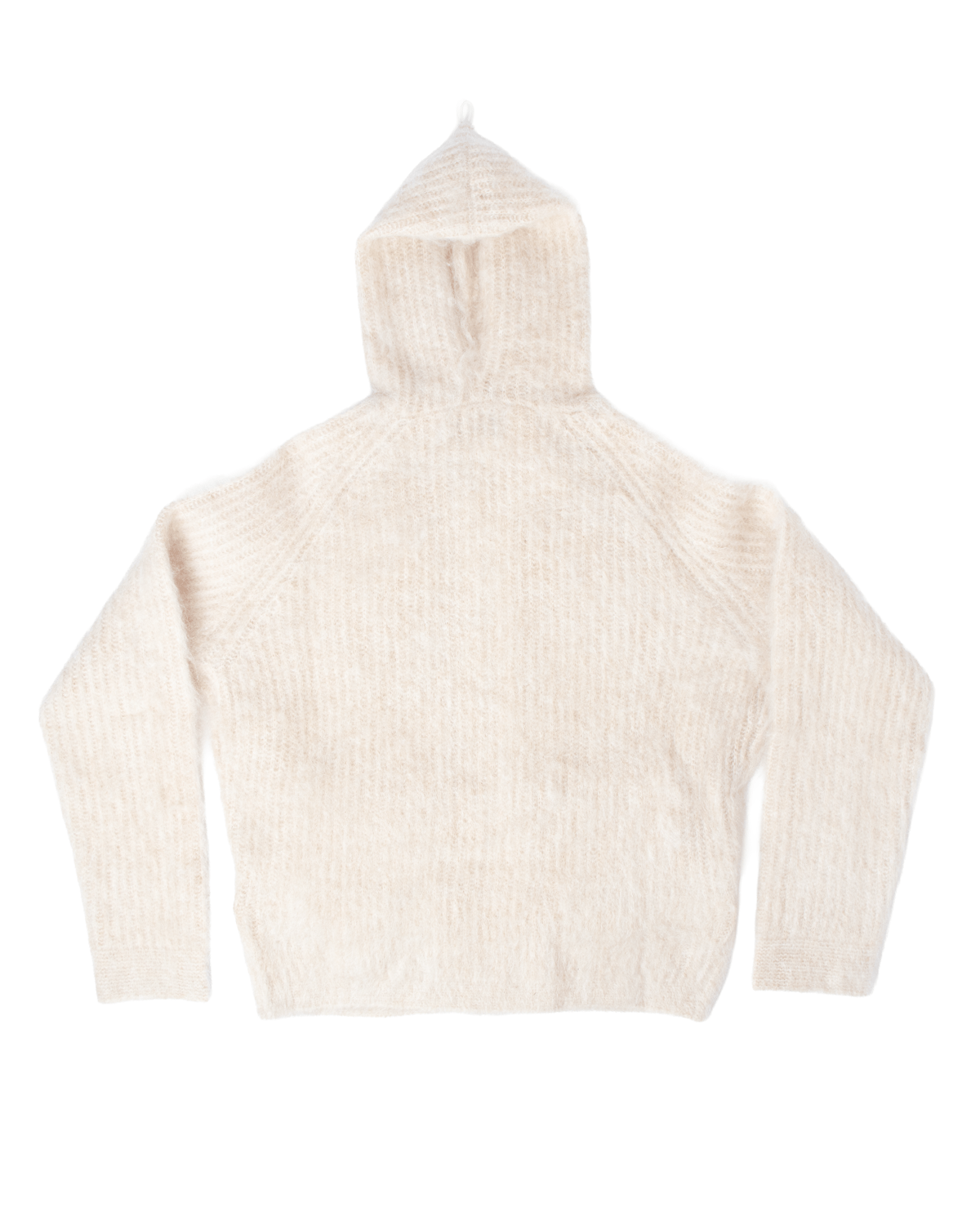 Mohair Hoodie Ecru - LIKELIHOOD