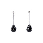 Moldy Drop Earrings Black - LIKELIHOOD