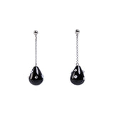 Moldy Drop Earrings Black - LIKELIHOOD