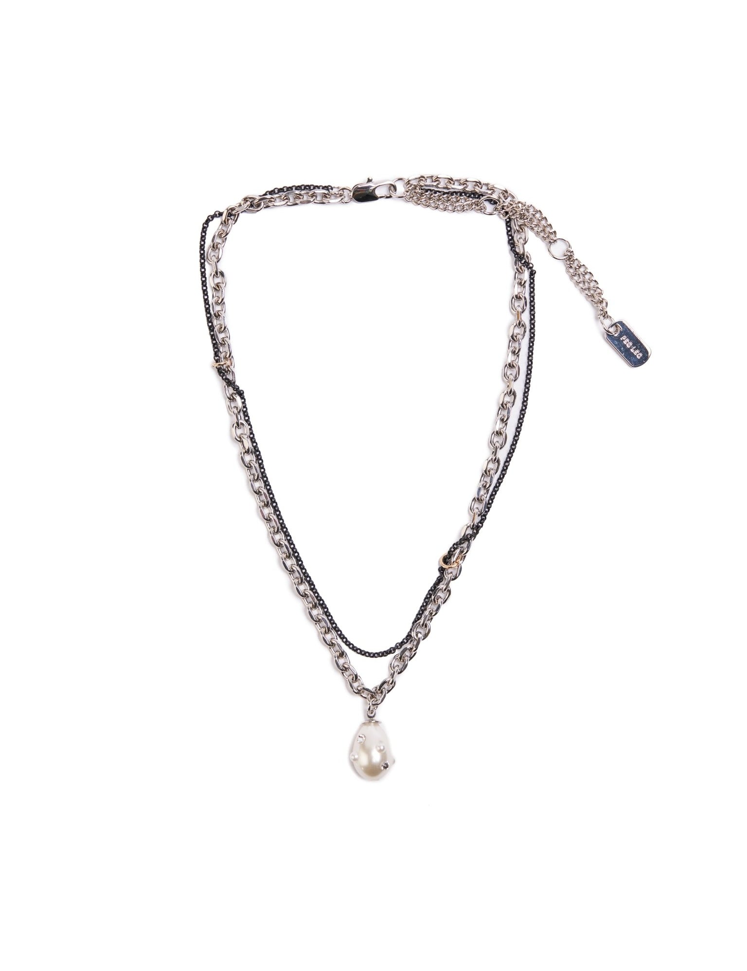 Moldy Necklace White - LIKELIHOOD