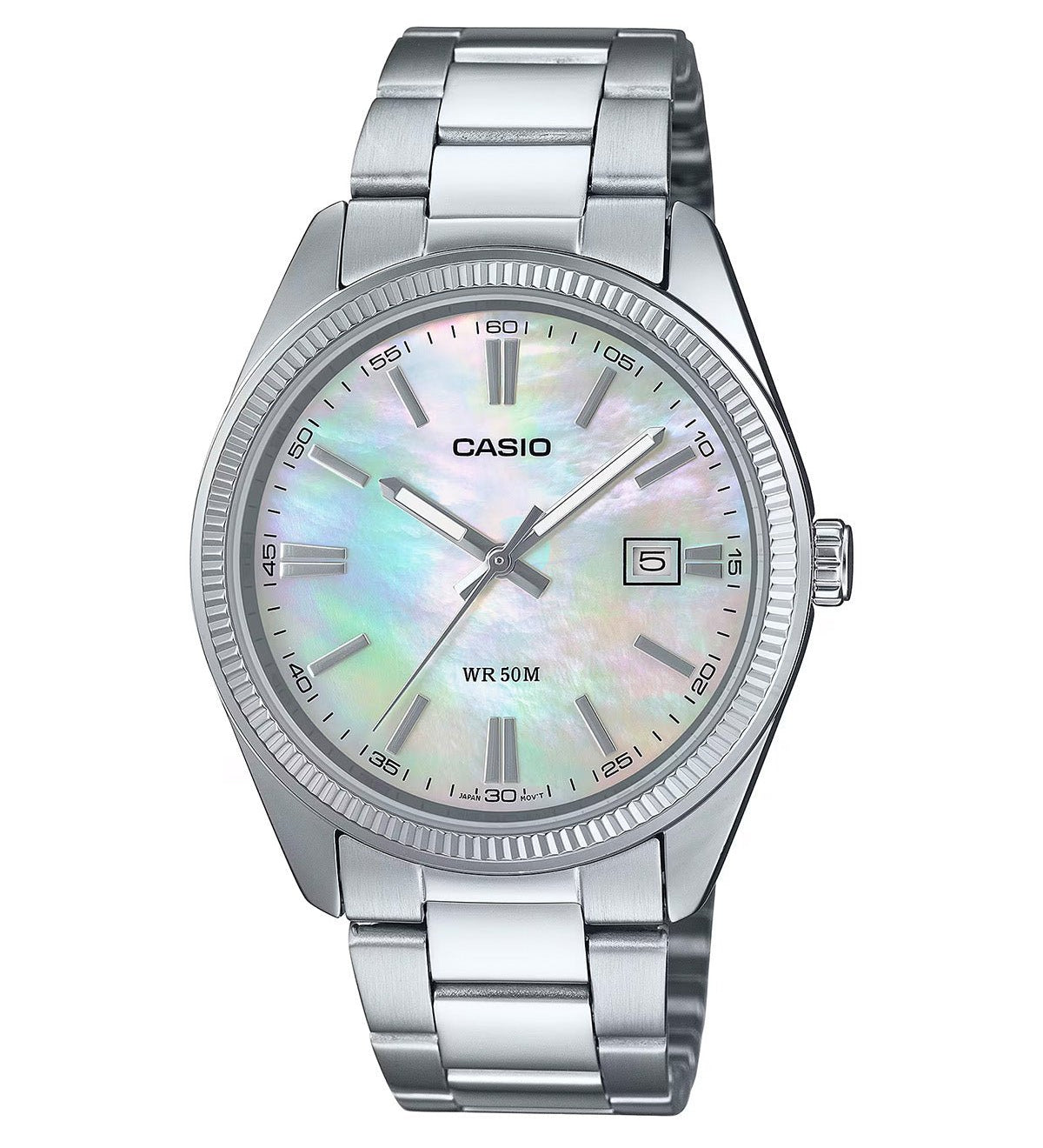 Mother of Pearl Dial Stainless Steel Watch MTP1302PSC - 7AVCF - LIKELIHOOD