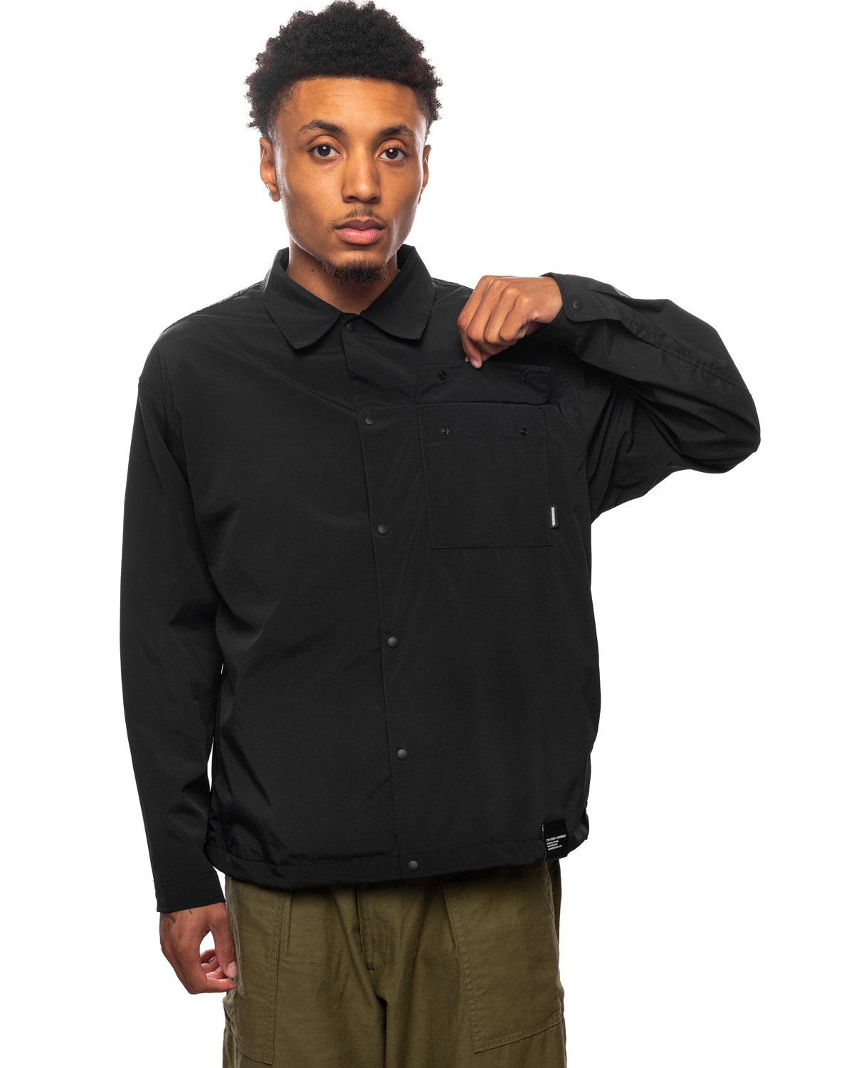 Multifunctional Shirt LS Black