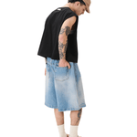 Muscle Cropped Tee Black - LIKELIHOOD