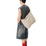 Muscle Cropped Tee Charcoal - LIKELIHOOD
