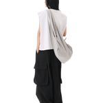 Muscle Cropped Tee White - LIKELIHOOD