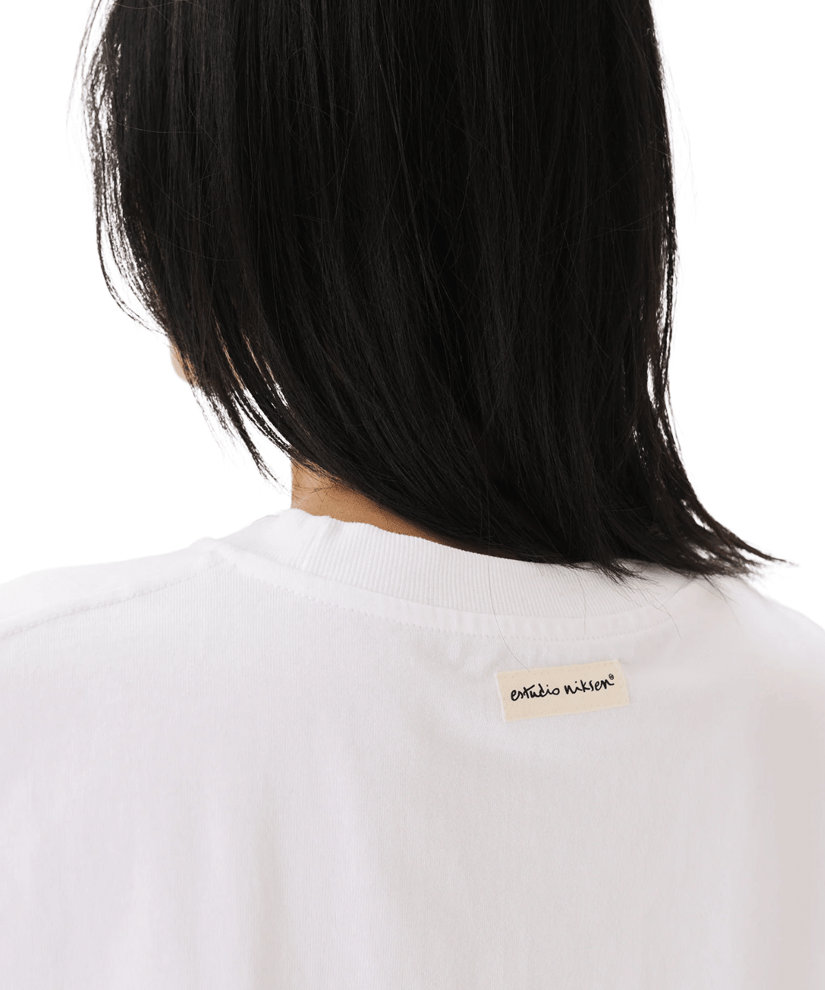 Muscle Cropped Tee White - LIKELIHOOD