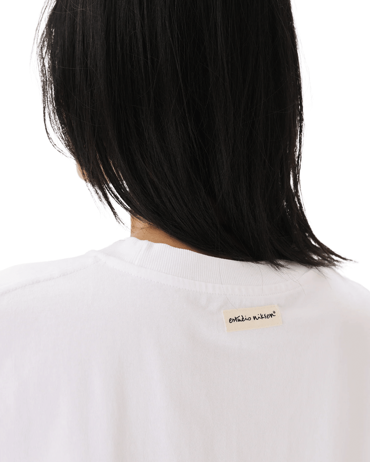 Muscle Cropped Tee White - LIKELIHOOD