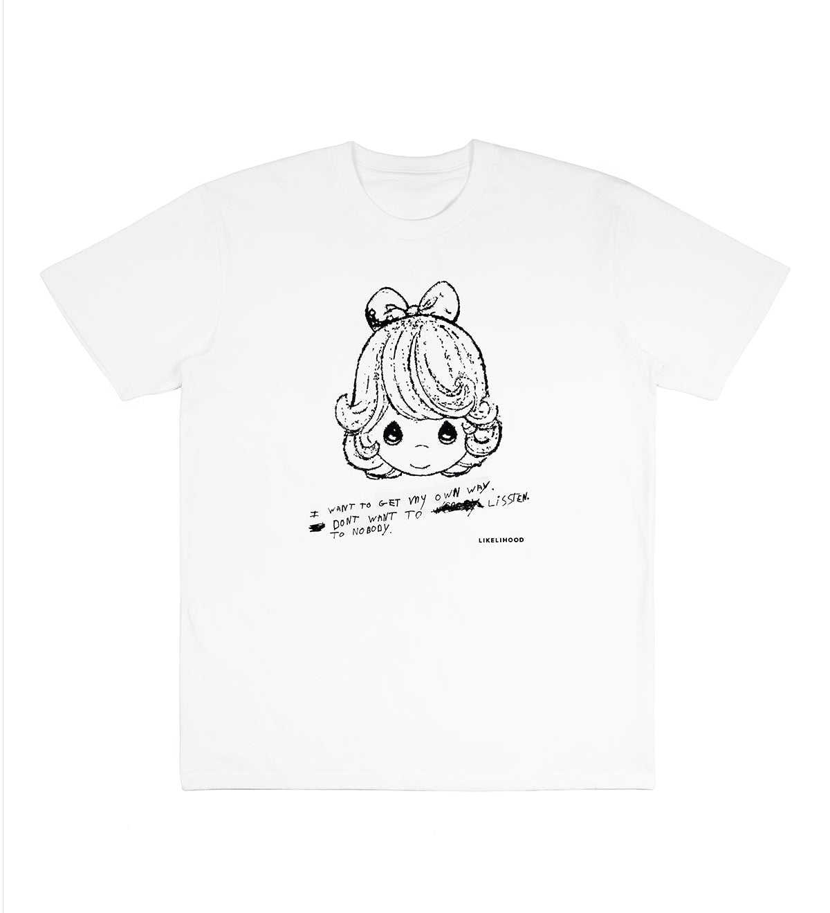 My Own Way Tee White - LIKELIHOOD