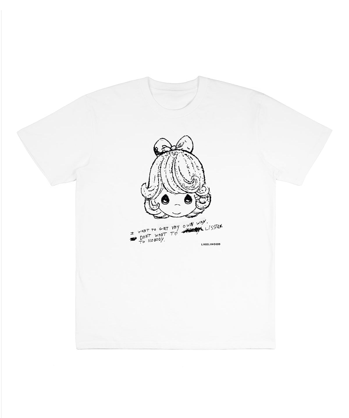 My Own Way Tee White - LIKELIHOOD