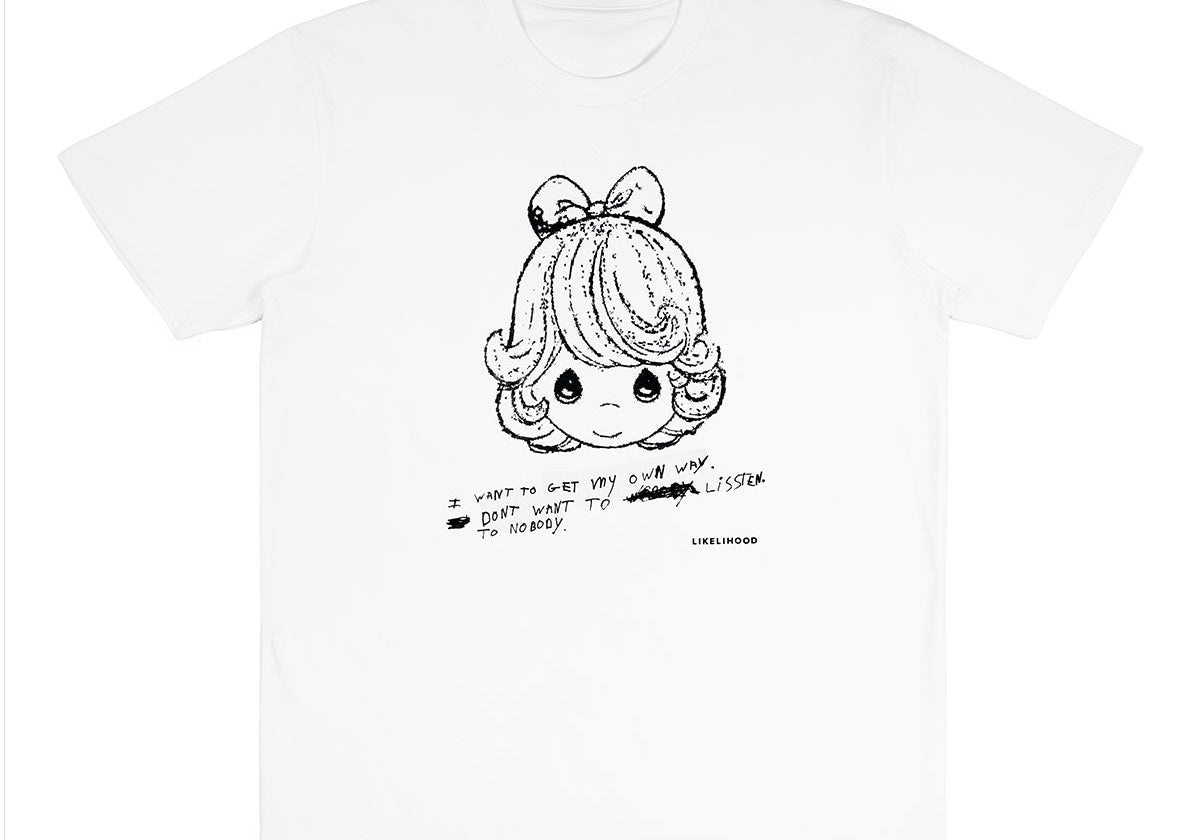 My Own Way Tee White - LIKELIHOOD