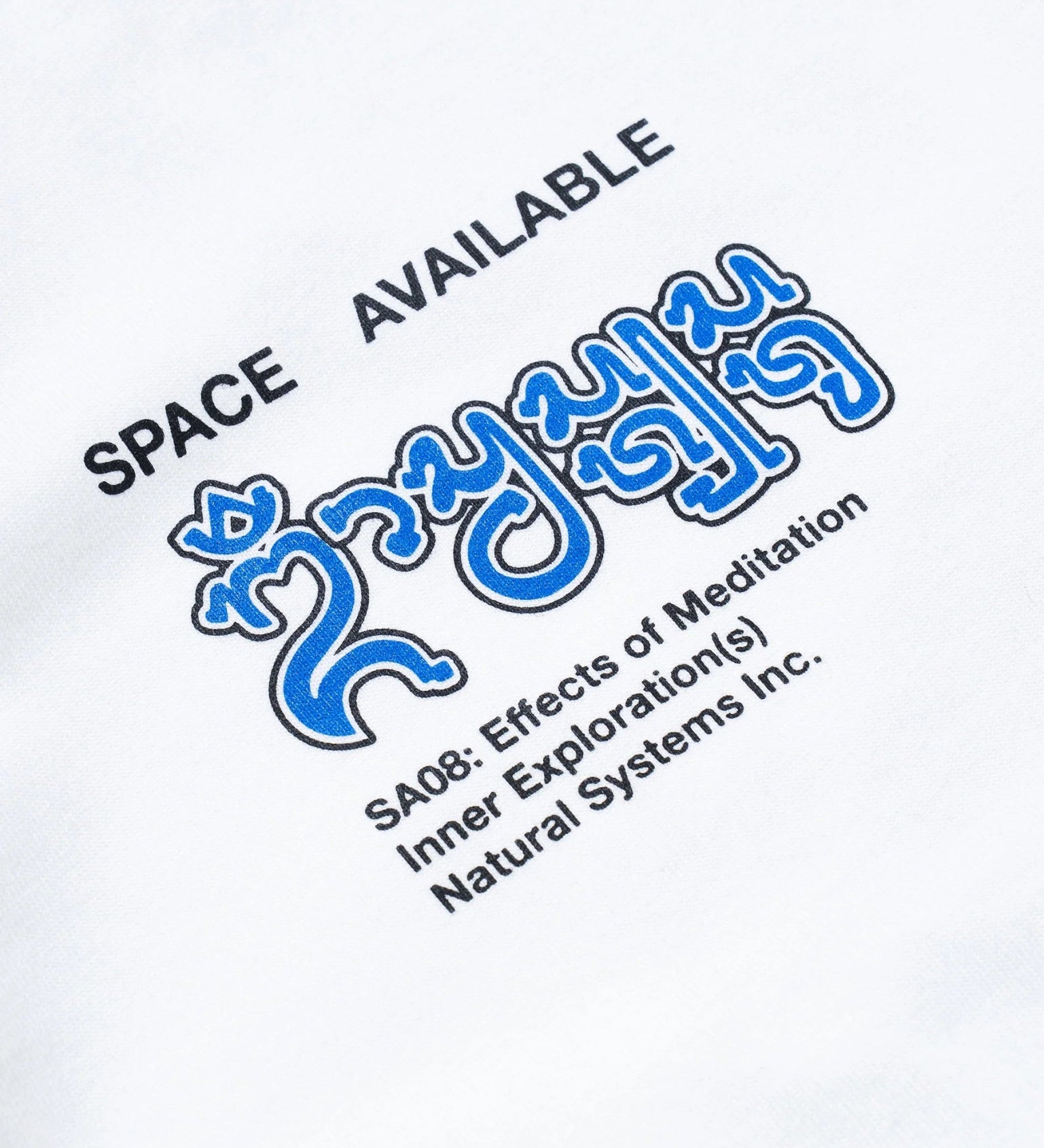 Natural System Tee White - LIKELIHOOD