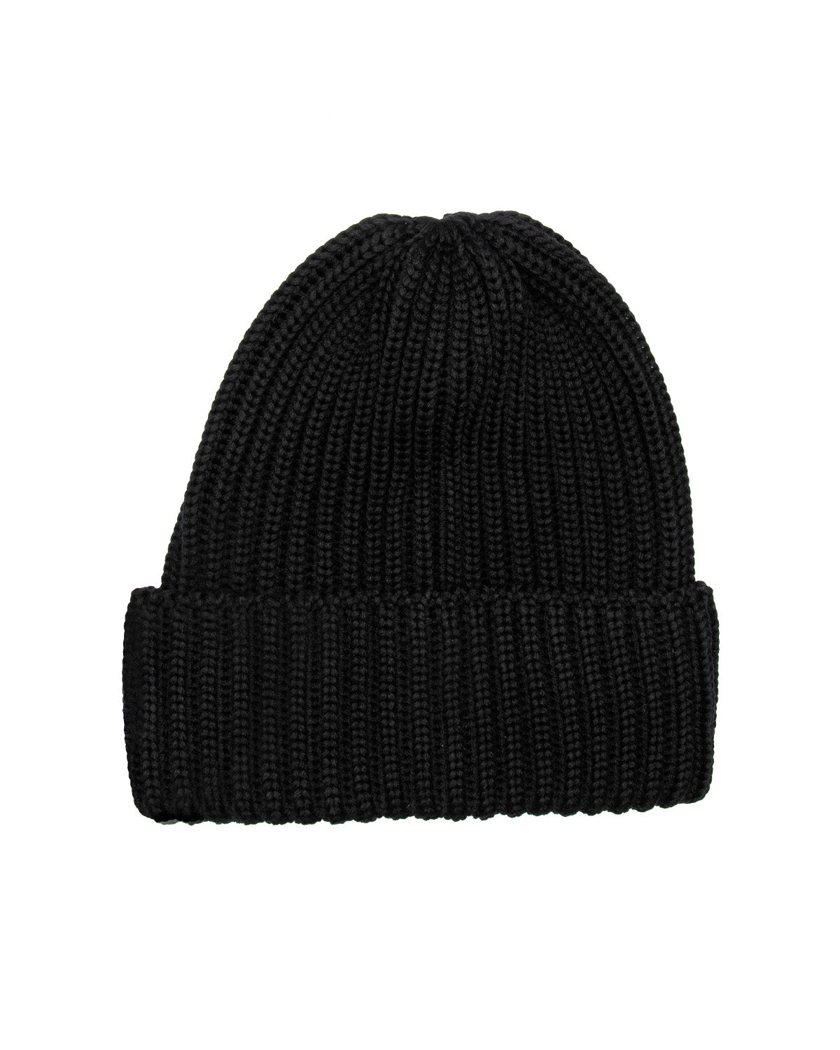 Watch Cap Merino Wool Black