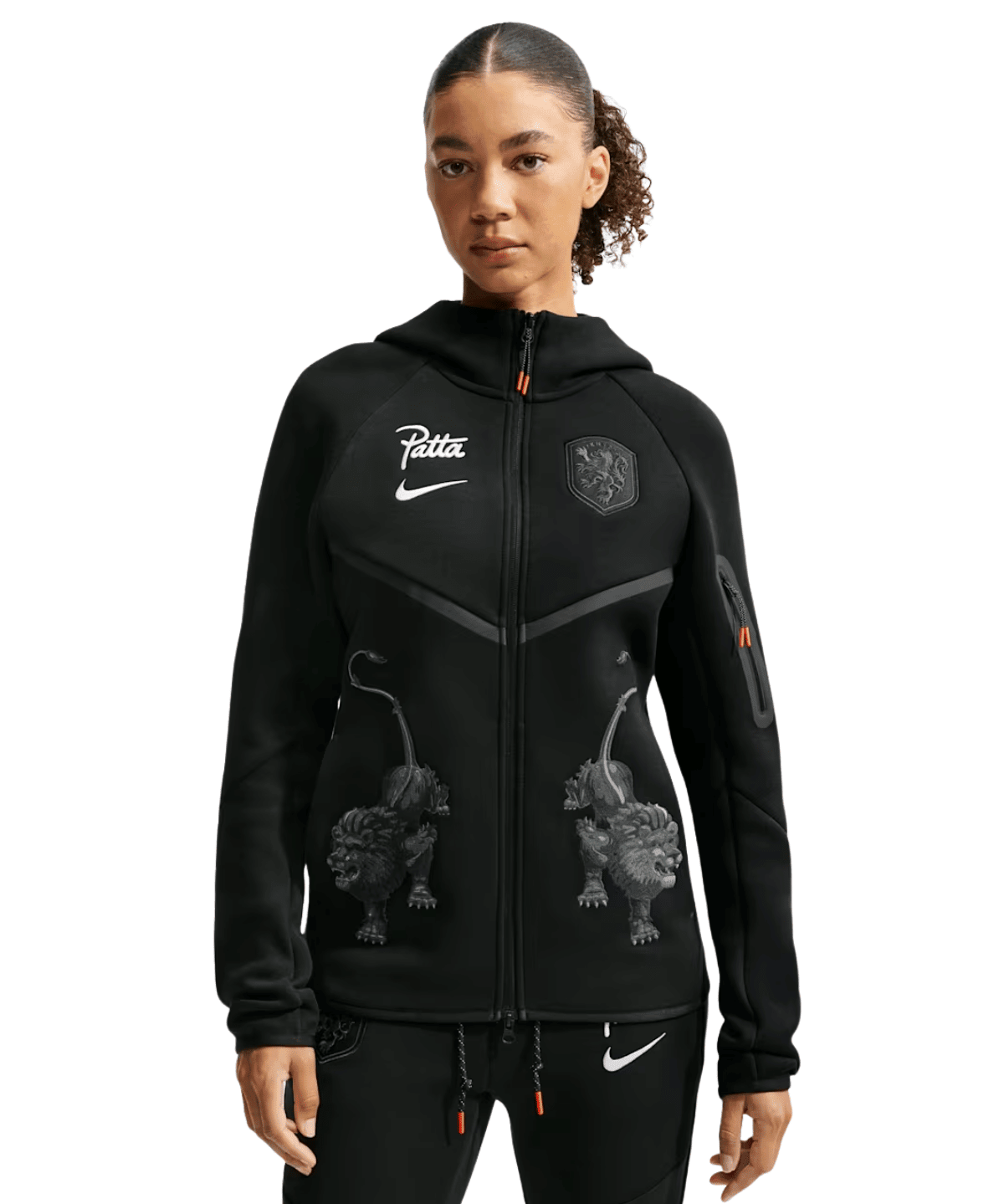 Netherlands x Patta Tech Fleece Full-Zip Windrunner Hoodie - LIKELIHOOD