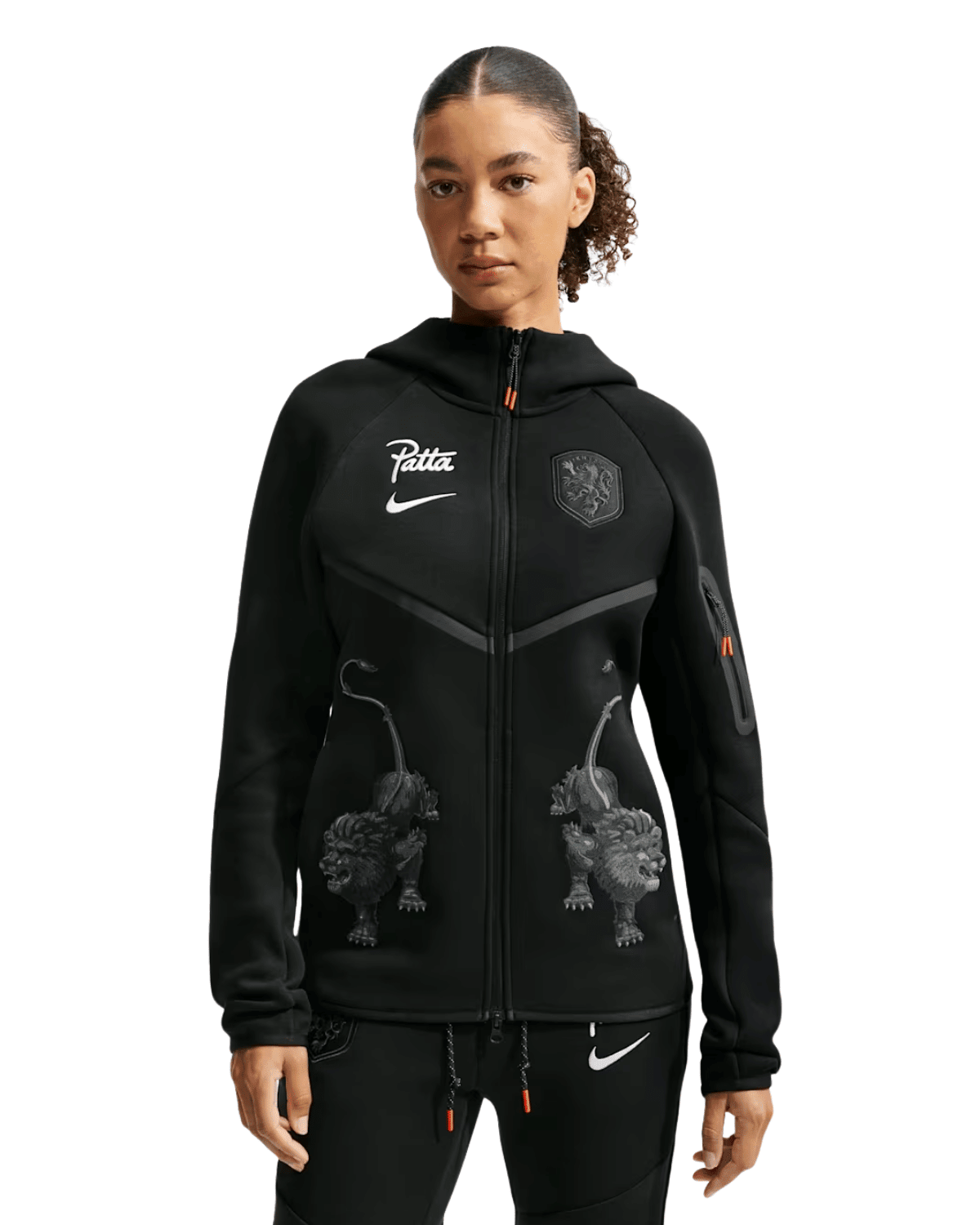 Netherlands x Patta Tech Fleece Full-Zip Windrunner Hoodie - LIKELIHOOD