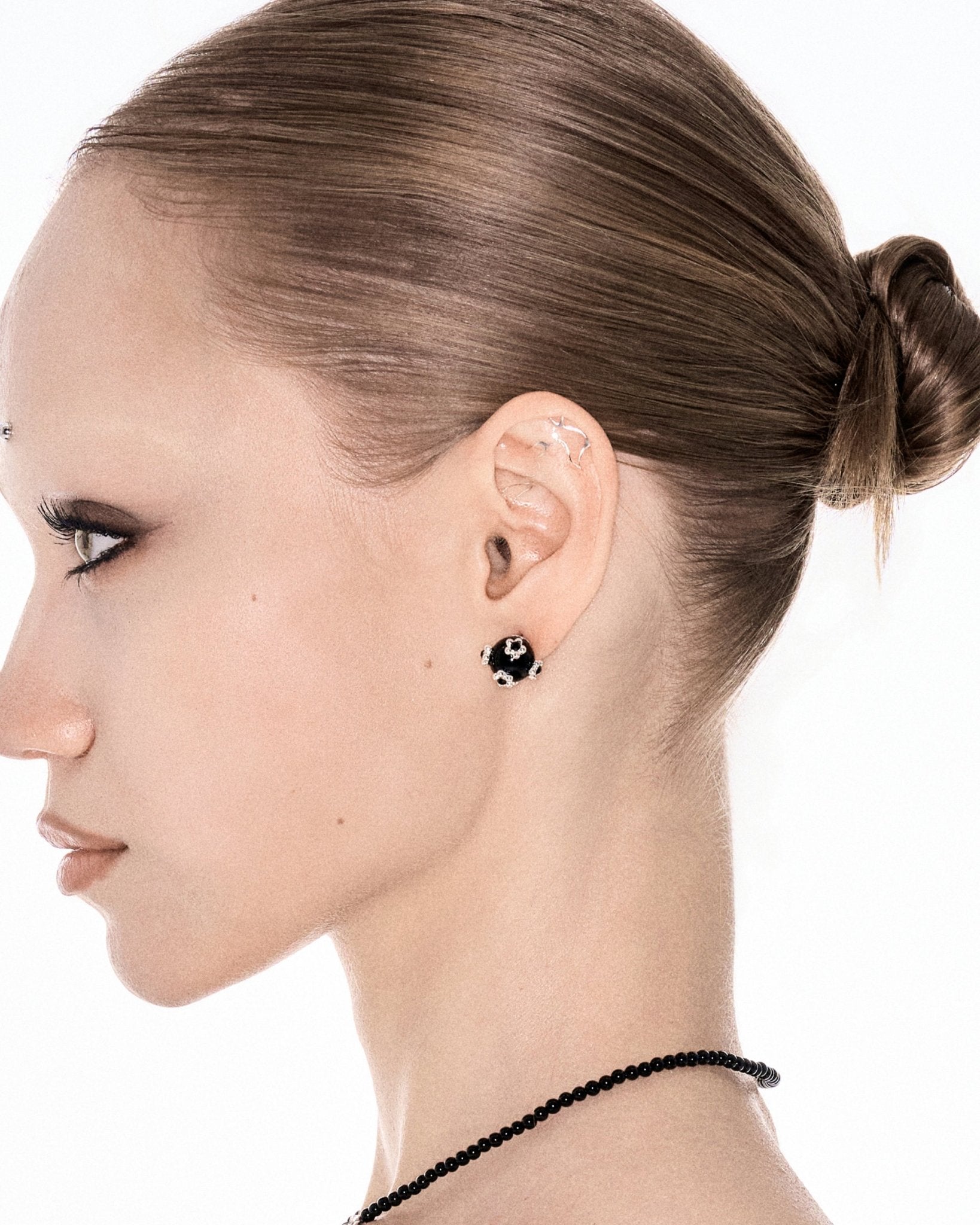 New Fragment Earrings Black - LIKELIHOOD