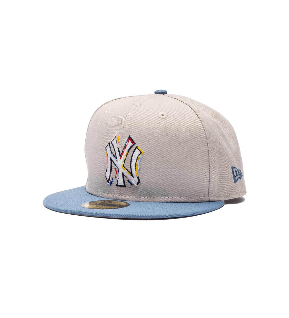 New York Yankees Color Brush Fitted Hat - LIKELIHOOD