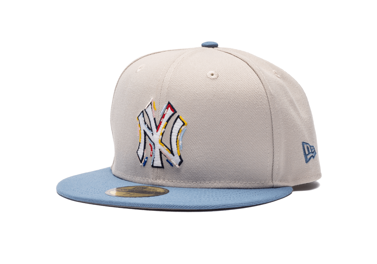 New York Yankees Color Brush Fitted Hat - LIKELIHOOD