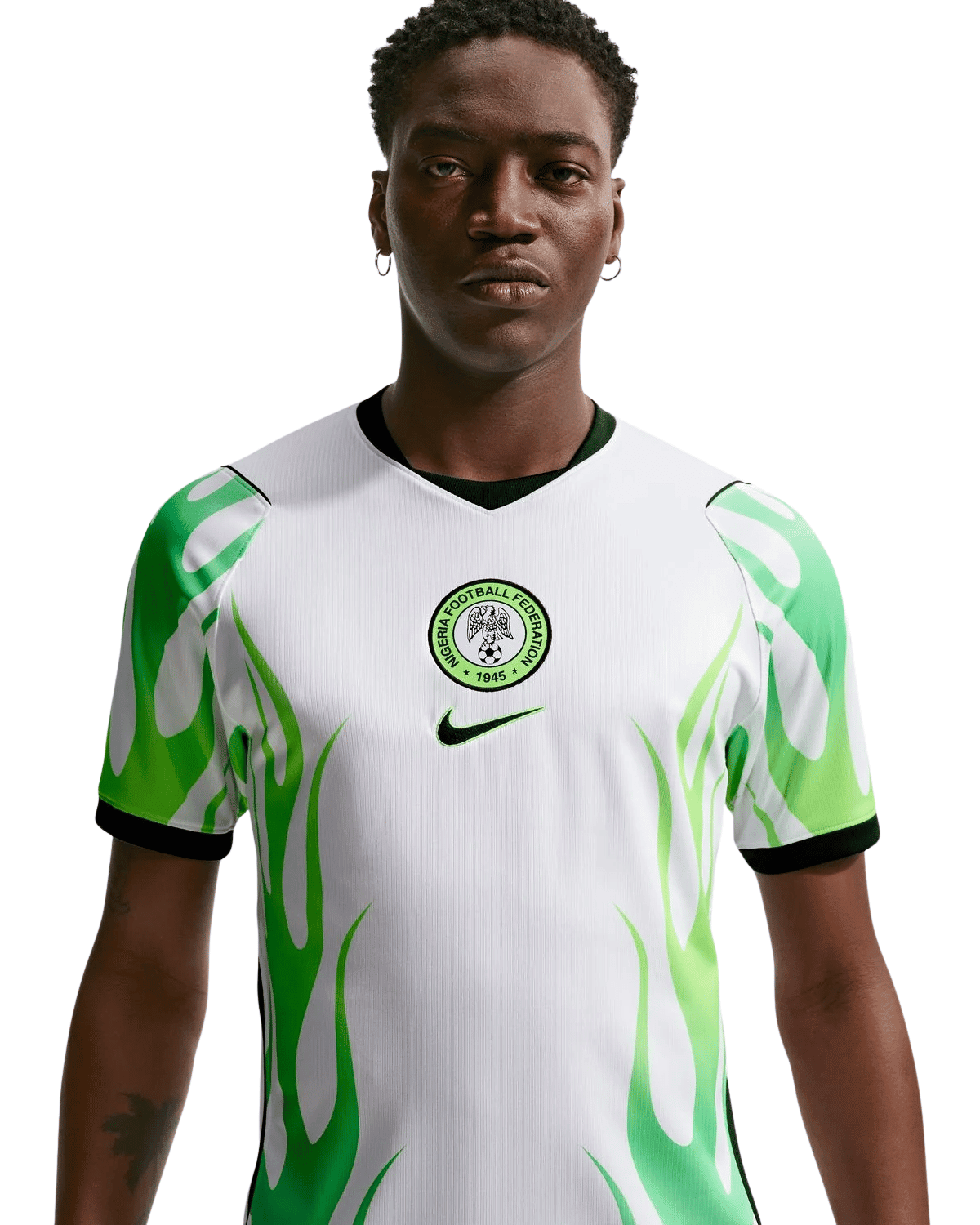 Nigeria 2026 Stadium Away Soccer Short - Sleeve Jersey - LIKELIHOOD