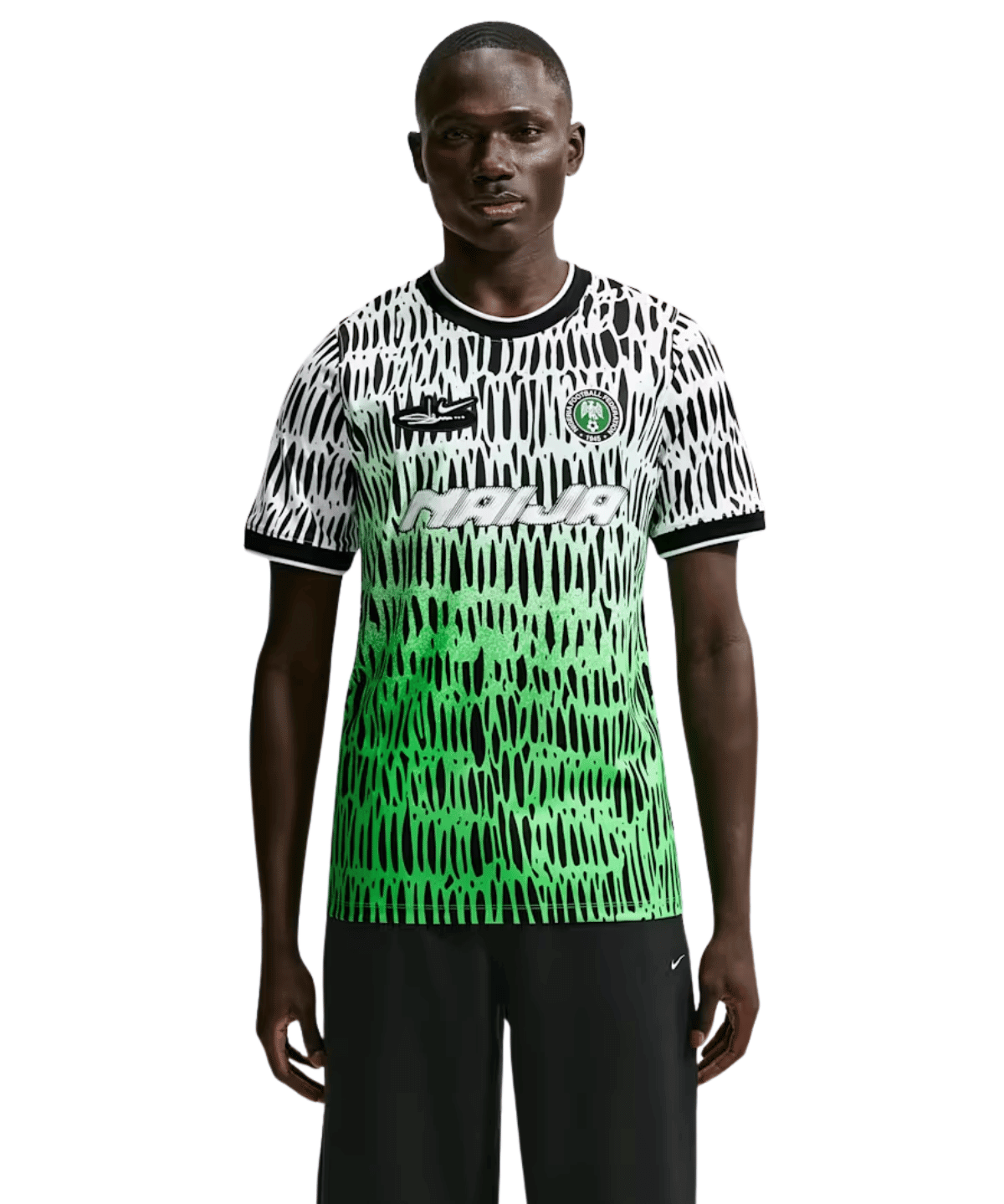 Nigeria x Slawn Academy Pro Short-Sleeve Soccer Top - LIKELIHOOD