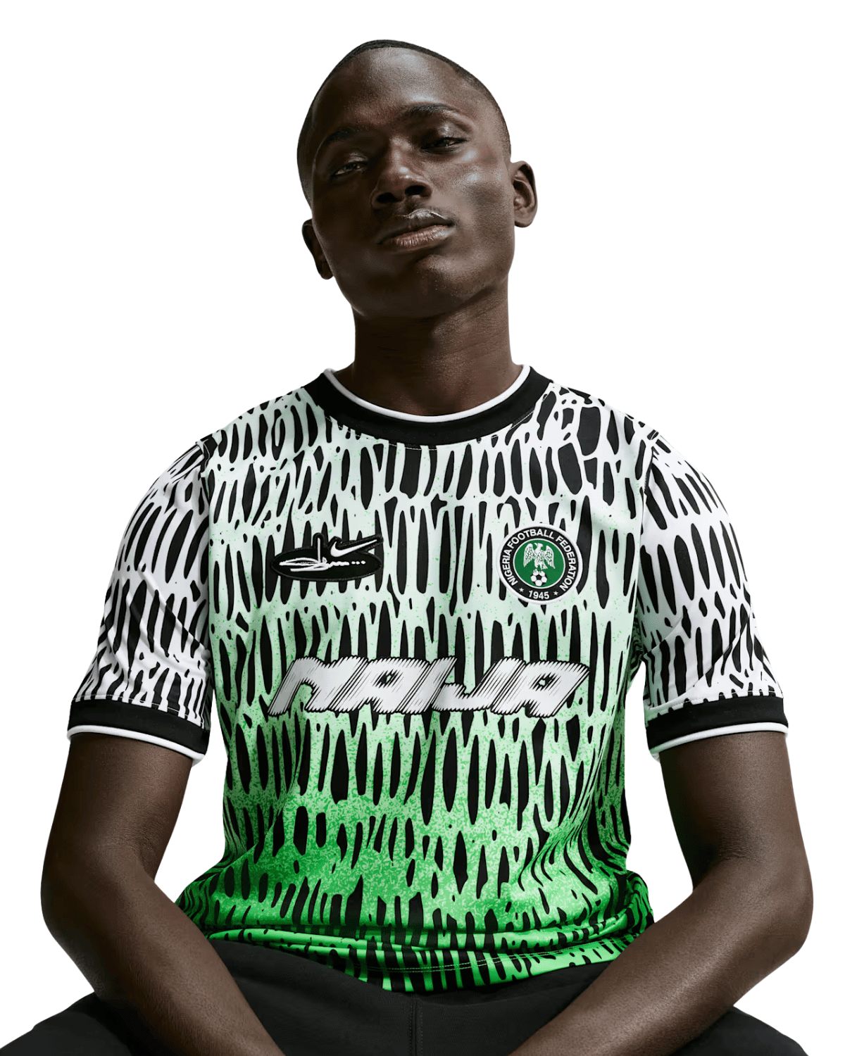 Nigeria x Slawn Academy Pro Short-Sleeve Soccer Top - LIKELIHOOD