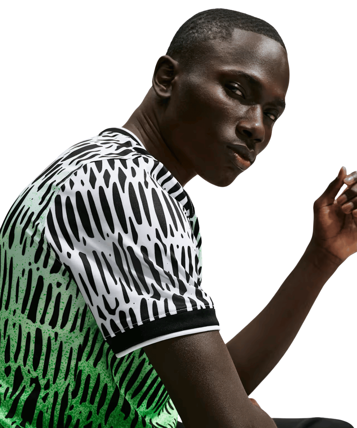 Nigeria x Slawn Academy Pro Short-Sleeve Soccer Top - LIKELIHOOD