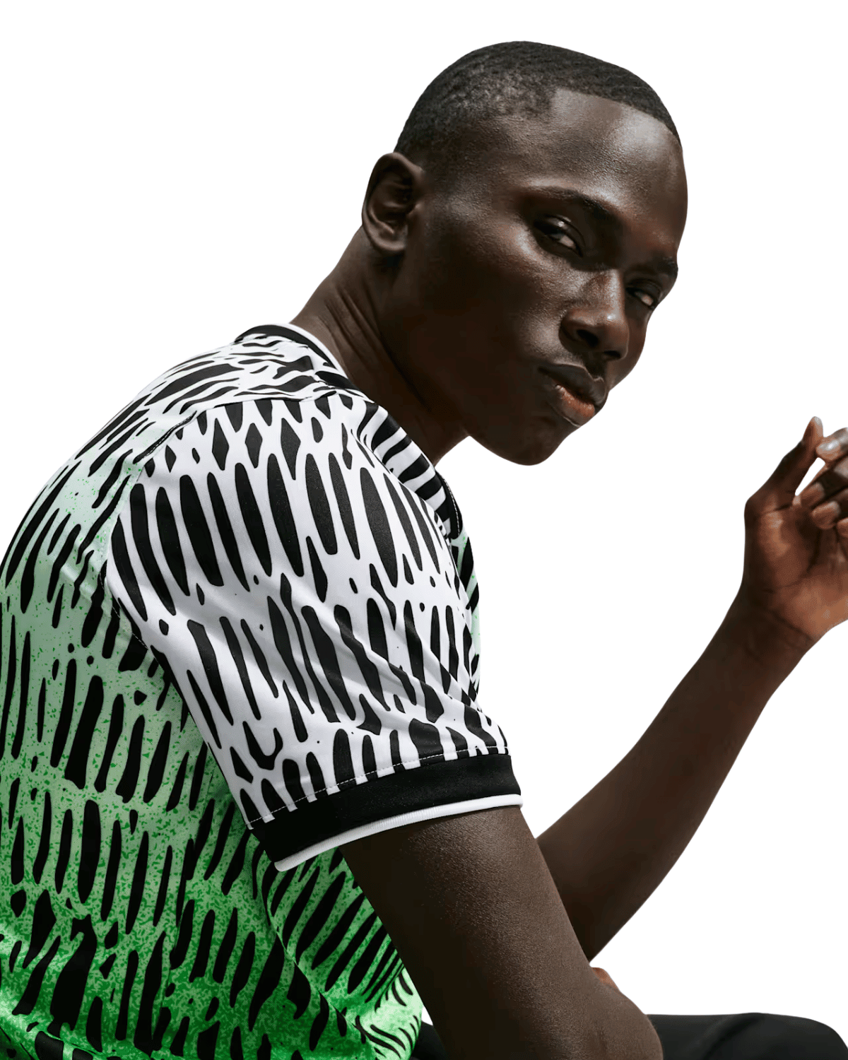 Nigeria x Slawn Academy Pro Short-Sleeve Soccer Top - LIKELIHOOD