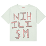 Nihilism Fitted T-Shirt Green - LIKELIHOOD