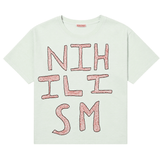 Nihilism Fitted T-Shirt Green - LIKELIHOOD