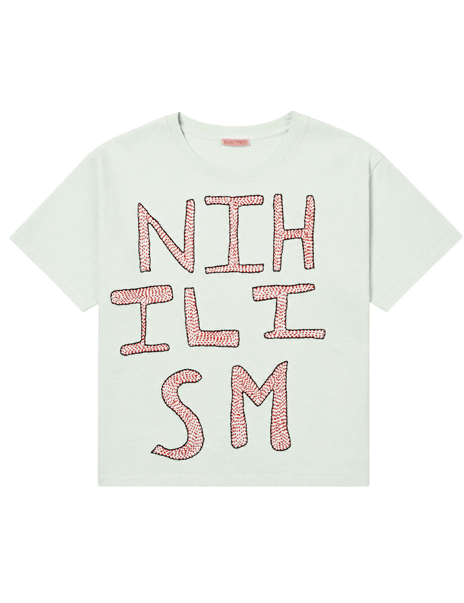 Nihilism Fitted T-Shirt Green - LIKELIHOOD