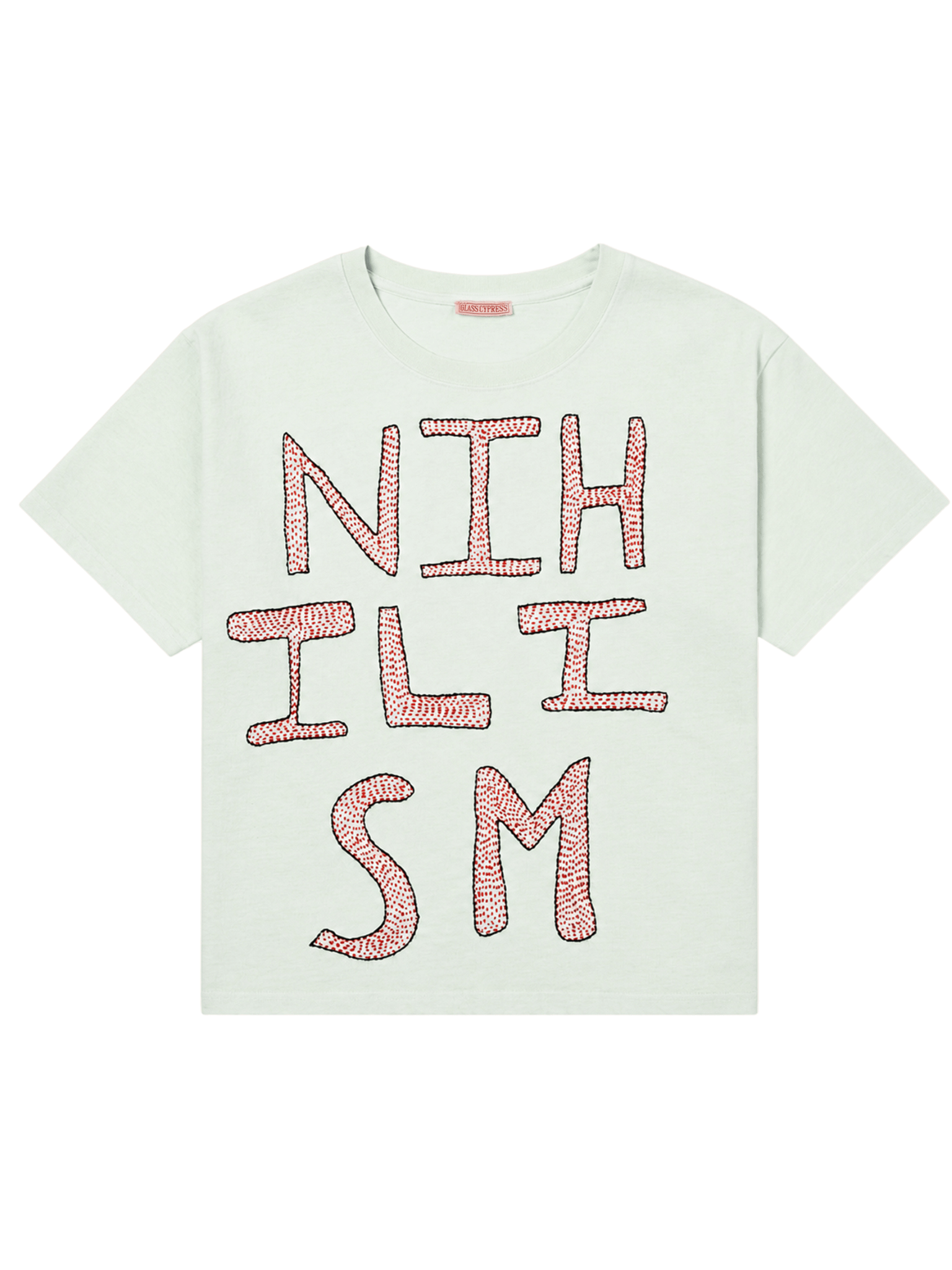 Nihilism Fitted T-Shirt Green - LIKELIHOOD