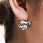 Not Fragment Earrings Silver - LIKELIHOOD