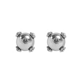 Not Fragment Earrings Silver - LIKELIHOOD